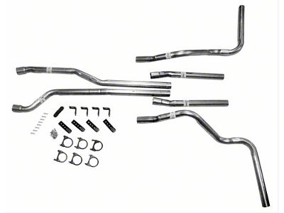 Dynomax Header-Back Dual Exhaust System; Side Exit (75-78 V8 C15; 75-84 V8 Blazer, Jimmy)