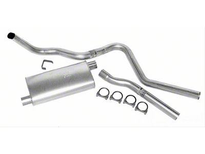 Dynomax Super Turbo Single Exhaust System; Side Exit (88-93 4.3L C1500, C2500, K1500, K2500)