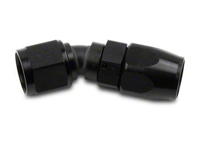 Earl's 30 Degree 8AN Hose Fitting Black Swivel Seal (59-87 El Camino; 71-77 Sprint; 78-87 Caballero)