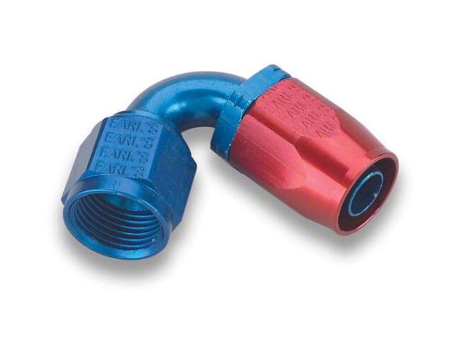 Earls -6 120 Degree Auto Fit Hose Fitting