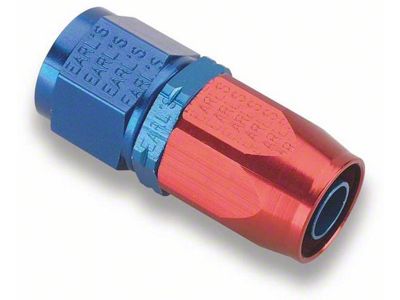 Earls -8 Straight Hose Fitting (59-87 El Camino; 71-77 Sprint; 78-87 Caballero)