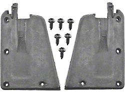 OPR Early 1967 Mustang Door Window Upper Rear Seals, Pair