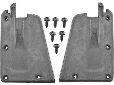 OPR Early 1967 Mustang Door Window Upper Rear Seals, Pair