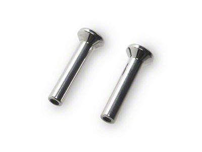 Knobs, Plain Billet Door Lock, Fleetline; Styleline Deluxe; Styleline Special (51-52 Fleetline; 51-52 Styleline Deluxe; 51-52 Styleline Special)