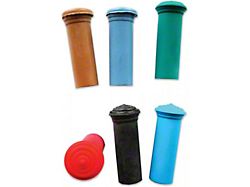 Interior Door Lock Knobs, Blue (Rubber Knob) (51-52 Fleetline; 51-52 Styleline Deluxe; 51-52 Styleline Special)