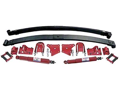 Early Chevy Parabolic Leaf Spring Suspension Kit, Rear, 1949-1954