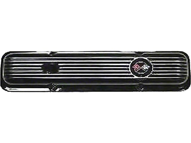 Early Chevy Valve Cover, Black Aluminum, Right, 1949-1954