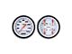 Early Chevy Classic Instruments Velocity Series Analog Gauge Kit, Five Inch, White Face With Chrome Pointers, 1951-1952