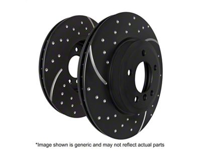 EBC Brakes GD Sport Slotted Rotors; Rear Pair (85-88 Camaro w/ Rear Disc Brakes & Performance Package; 89-92 Camaro w/ Rear Disc Brakes)