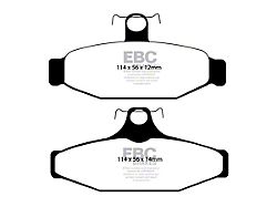 EBC Brakes Redstuff Premium Street Ceramic Brake Pads; Rear Pair (88-96 Corvette C4)