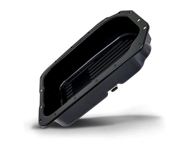 4L80/4L80E/4L85E Deep Transmission Pan; Black (90-96 6.2L, 6.5L C2500, K2500, C3500, K3500)