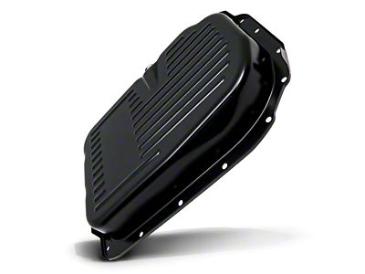 4L80/4L80E/4L85E Transmission Pan; Black (90-96 6.2L, 6.5L C2500, K2500, C3500, K3500)