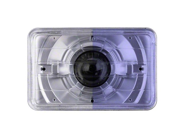 4x6-Inch Headlamp Protection Covers; Blue
