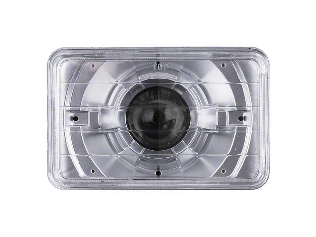 4x6-Inch Headlamp Protection Covers; Clear