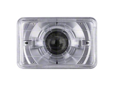 4x6-Inch Headlamp Protection Covers; Clear