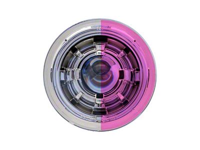5.75-Inch Headlamp Protection Covers; Pink