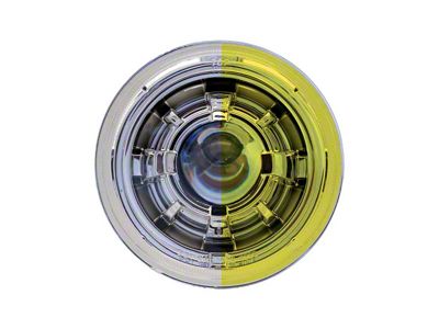 5.75-Inch Headlamp Protection Covers; Yellow