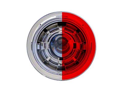 7-Inch Headlamp Protection Covers; Red