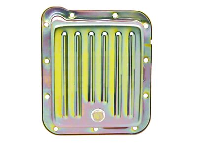 C6 Case Fill Style Transmission Pan; Zinc (68-79 Thunderbird)
