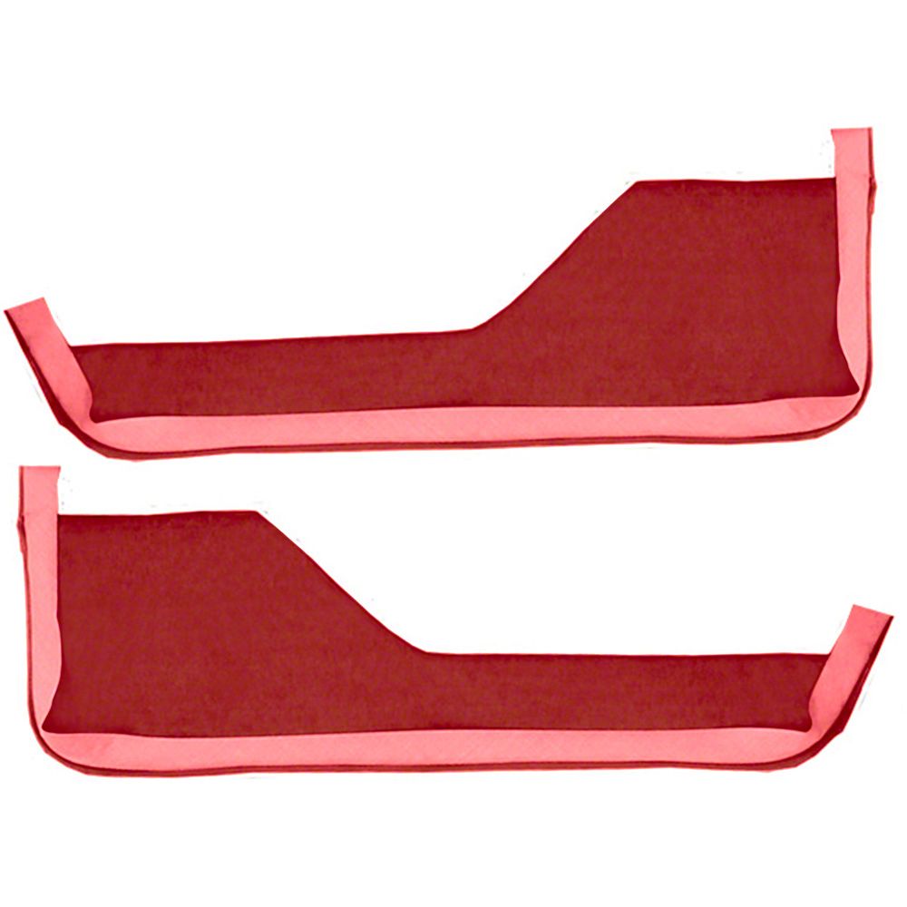 Corvette C4 Door Panel Carpet Inserts – 1984-1989, Cutpile, Die-Cut, Auto Custom Carpets, 2-Piece