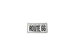 Route 66 8 States License Plate