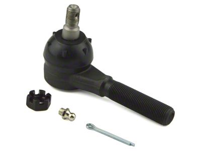 Front Tie Rod End; Passenger Side Inner; Greasable Design (63-82 Corvette C2 & C3)