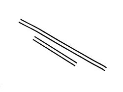 Glass Run Channel Kit (62-67 Chevy II 2-Door Sedan)