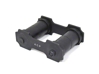 Leaf Spring Shackle Kit for Dual Exhaust (65-73 Mustang)