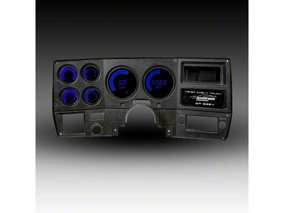 LED Digital Bargraph Gauge Panel with GPS Sending Unit; Blue (73-87 Blazer, C10, Jimmy, K10, K15, K20)