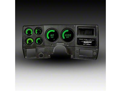 LED Digital Bargraph Gauge Panel with GPS Sending Unit; Green (73-87 Blazer, C10, Jimmy, K10, K15, K20)