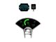 LED Digital Gauge Panel with GPS Sending Unit; Green (55-56 Bel Air)