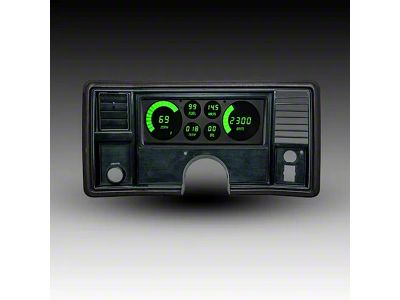 LED Digital Gauge Panel; Green (78-88 Monte Carlo)