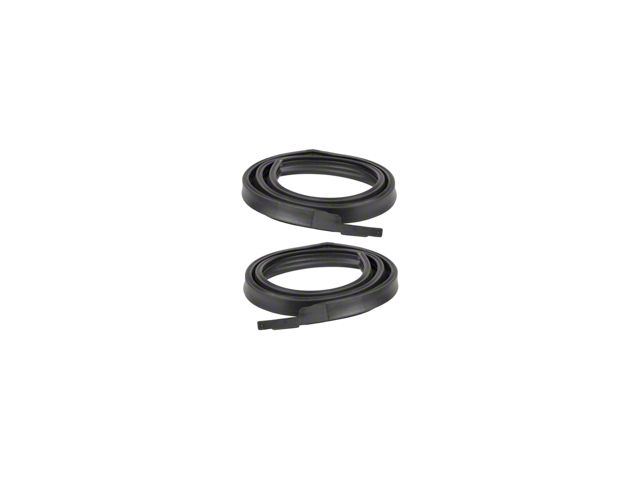 Roof Rail Weatherstrip Seals (66-67 Chevy II 2-Door Hardtop)