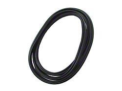Winshield Weatherstrip Seal with Trim Groove (55-57 150 Hardtop, Sedan, 210 Hardtop, Sedan, Bel Air Hardtop, Sedan)