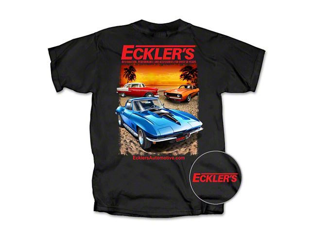 Eckler's Automotive T-Shirt, Black