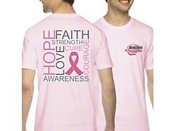 Eckler's Making Strides Against Breast Cancer Campaign r T-Shirt, Pink