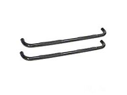 E-Series 3-Inch Nerf Side Step Bars; Black (80-96 Bronco)