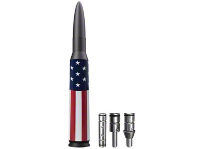 Easylock Bullet Antenna; American Flag (90-96 Bronco)