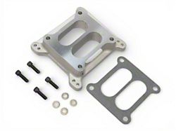 Edelbrock 1106 Carb Adapter.Allows Rochester 4 Jet To Squarebore Fit