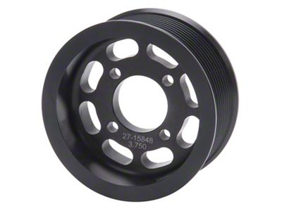 Edelbrock 15848 Pulley; Supercharger; Enforcer; 10 Rib; 3.75In. Black