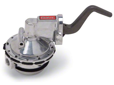 Edelbrock 1713 Fuel Pump Mechanical Perf Rpm Street 110 Gph Gas Only Pontiac V8