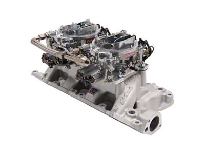 Edelbrock 2035 Dual Quad Kit. Rpm Air-Gap. 289-302 Ford