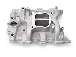 Edelbrock 21561 Performer Pontiac Polished Manifold 