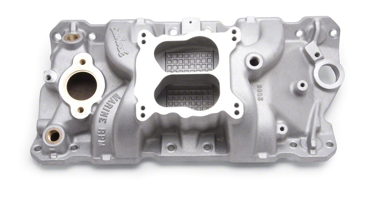 Edelbrock SBC Intake Manifold RPM Marine 1987-1995 Edelbrock SBC Intake Manifold RPM Marine 1987-1995