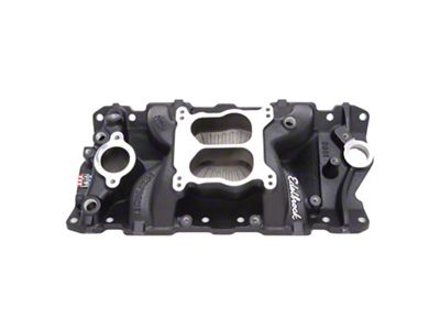 Edelbrock 26013 Manifold; Sbc; Performer Air Gap; Black