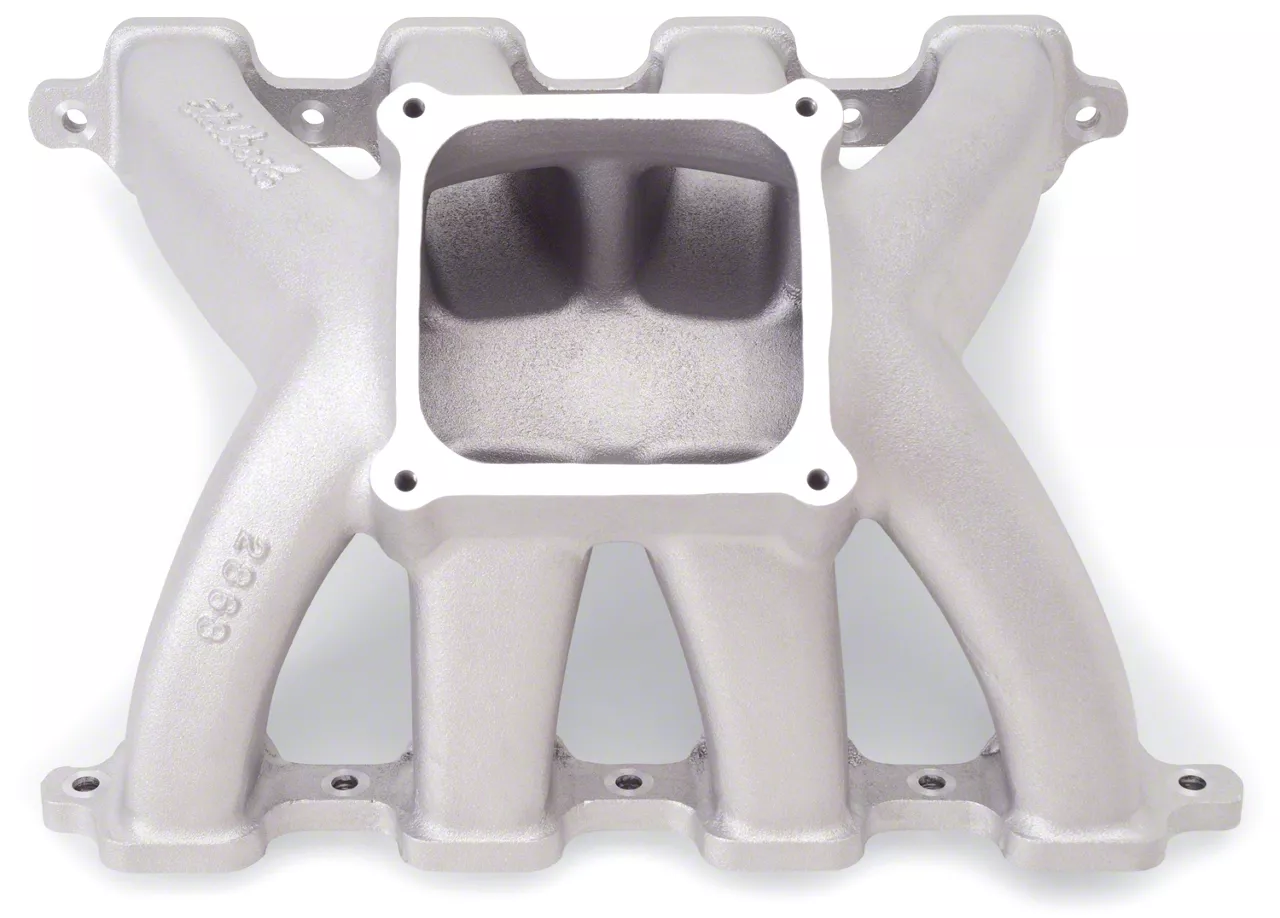 Ecklers Edelbrock 2868 Intake Manifold; Glidden Victor; Ford; Dominator