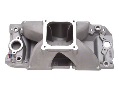 Edelbrock 2896 Manifold Bbc Short Deck Super Victor 565 Conventional Rect Port Heads