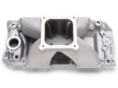 Edelbrock 28962 Manifold; Bb Chevy; Short Deck; Super Victor Ii 565 ; Cnc Port-Matched For 604