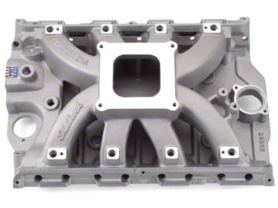 Edelbrock 29365 390-428 Ford Fe Victor Efi Manifold 4150 Flange Mounting