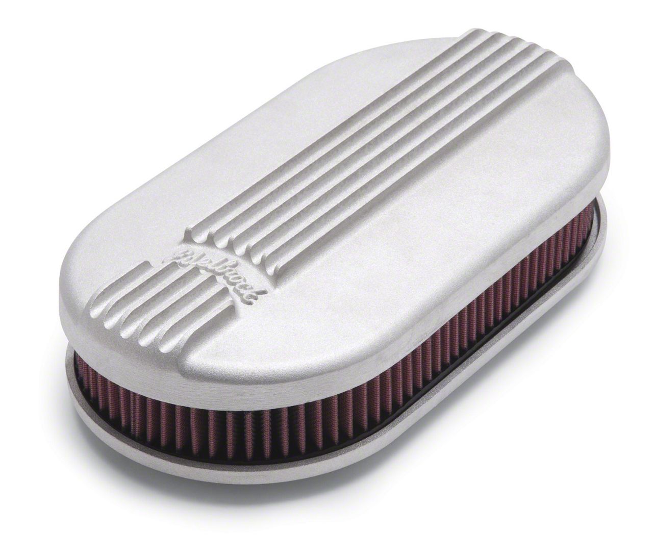 Edelbrock Air Cleaner Kit Classic Finned Small Oval Edelbrock Air Cleaner Kit Classic Finned Small Oval